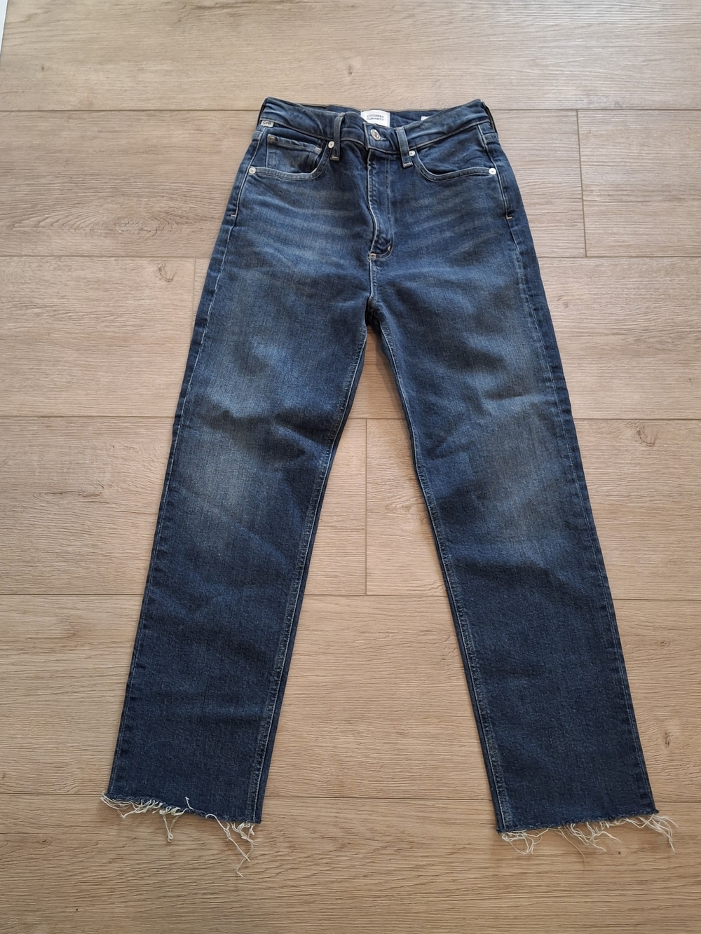 NWOT Citizens of Humanity Women's Daphne Crop Straight Leg Jeans Size 25
